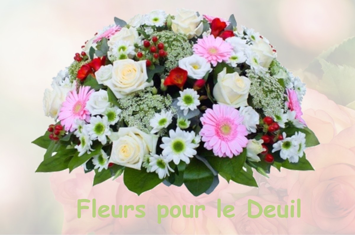 fleurs deuil SALIGNAC-DE-MIRAMBEAU